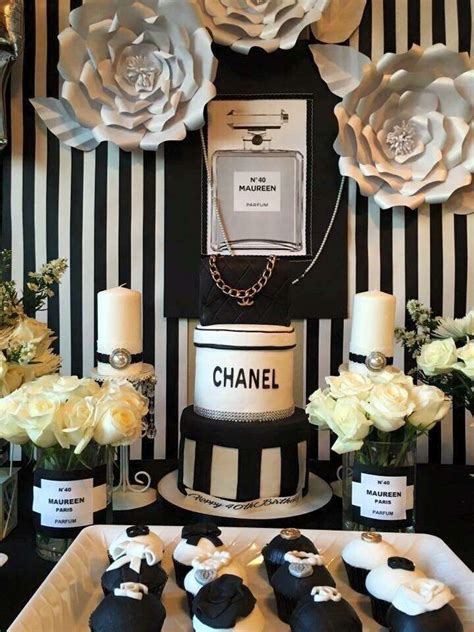 chanel birthday decorations|Chanel pictures wall decor.